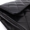 Chanel Classic Double Flap Small Lammleder Schwarz GHW