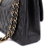 Chanel Classic Double Flap Small Lammleder Schwarz GHW