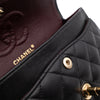 Chanel Classic Double Flap Small Lammleder Schwarz GHW
