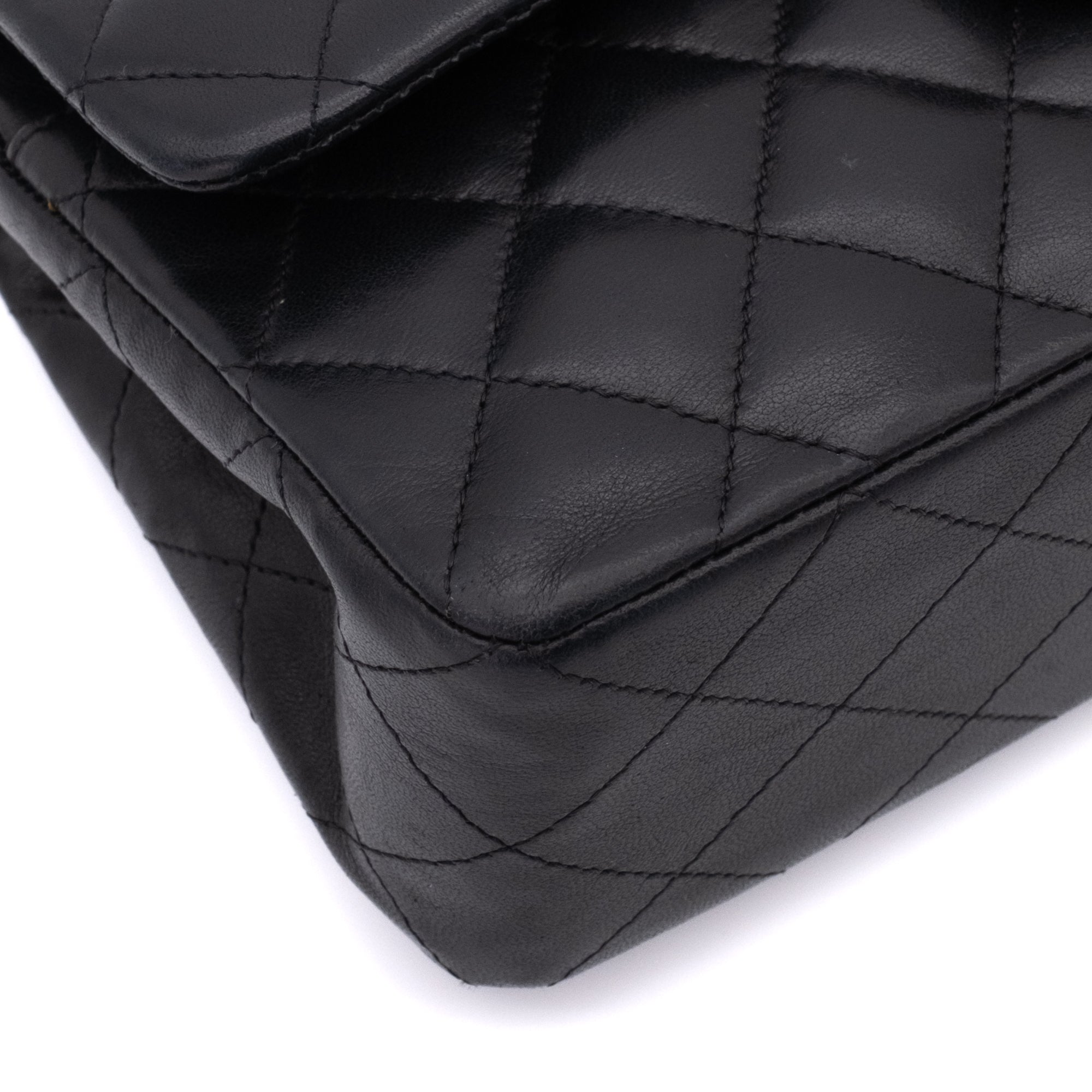 Chanel Classic Double Flap Small Lammleder Schwarz GHW