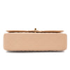 Chanel Classic Double Flap Medium Caviarleder Beige Clair GHW