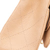 Chanel Classic Double Flap Medium Caviarleder Beige Clair GHW