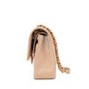 Chanel Classic Double Flap Medium Caviarleder Beige Clair GHW