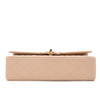 Chanel Double Flap Bag Medium Caviarleder Beige GHW
