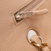 Chanel Double Flap Bag Medium Caviarleder Beige GHW