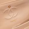 Chanel Double Flap Bag Medium Caviarleder Beige GHW