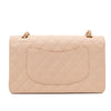Chanel Double Flap Bag Medium Caviarleder Beige GHW