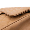 Chanel Classic Double Flap Medium Caviarleder Karamell Beige SHW