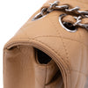 Chanel Classic Double Flap Medium Caviarleder Karamell Beige SHW