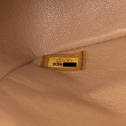 Chanel Classic Double Flap Medium Caviarleder Karamell Beige SHW