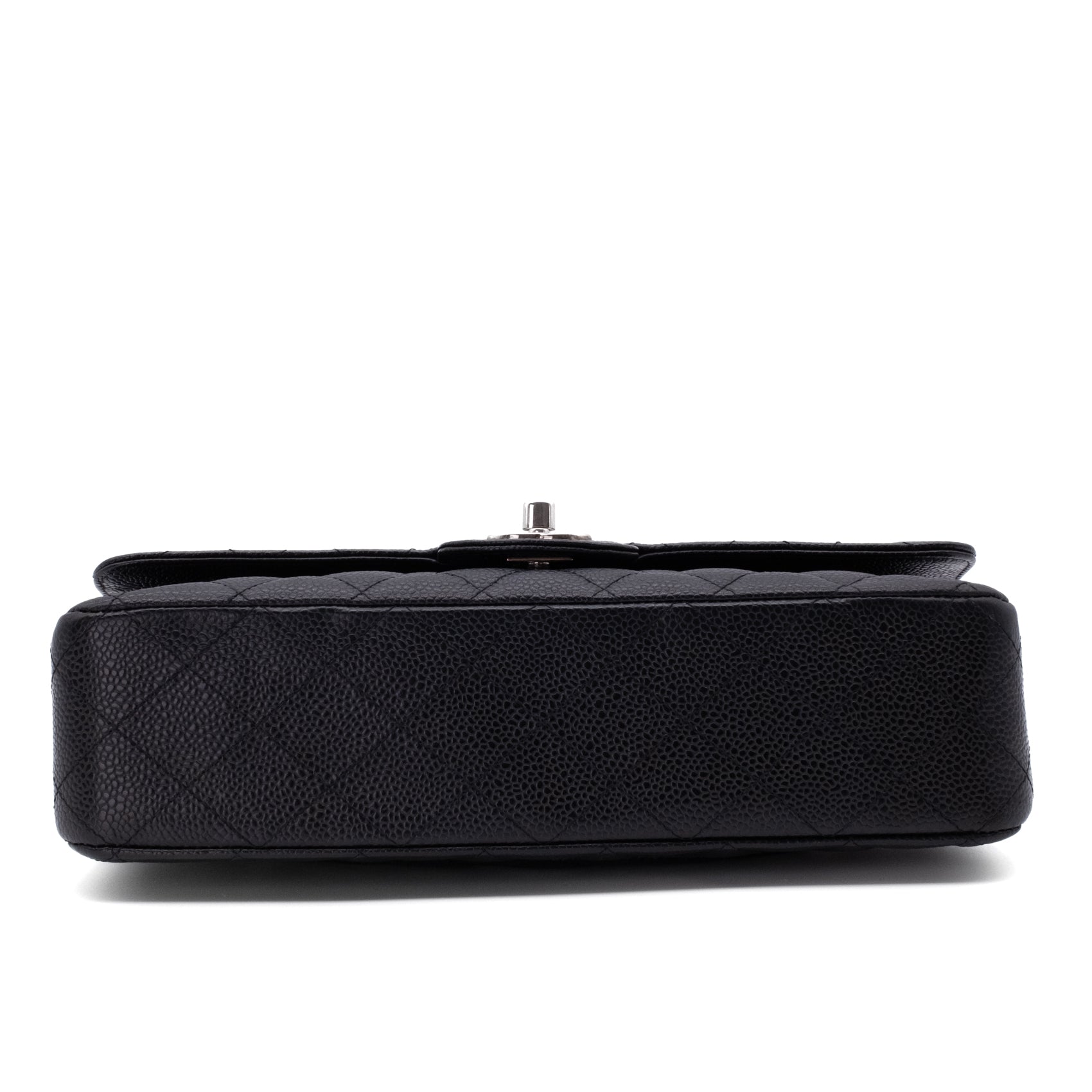 Chanel Classic Double Flap Medium Caviarleder Schwarz SHW