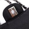 Chanel Classic Double Flap Medium Caviarleder Schwarz SHW