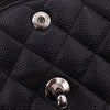 Chanel Classic Double Flap Medium Caviarleder Schwarz SHW