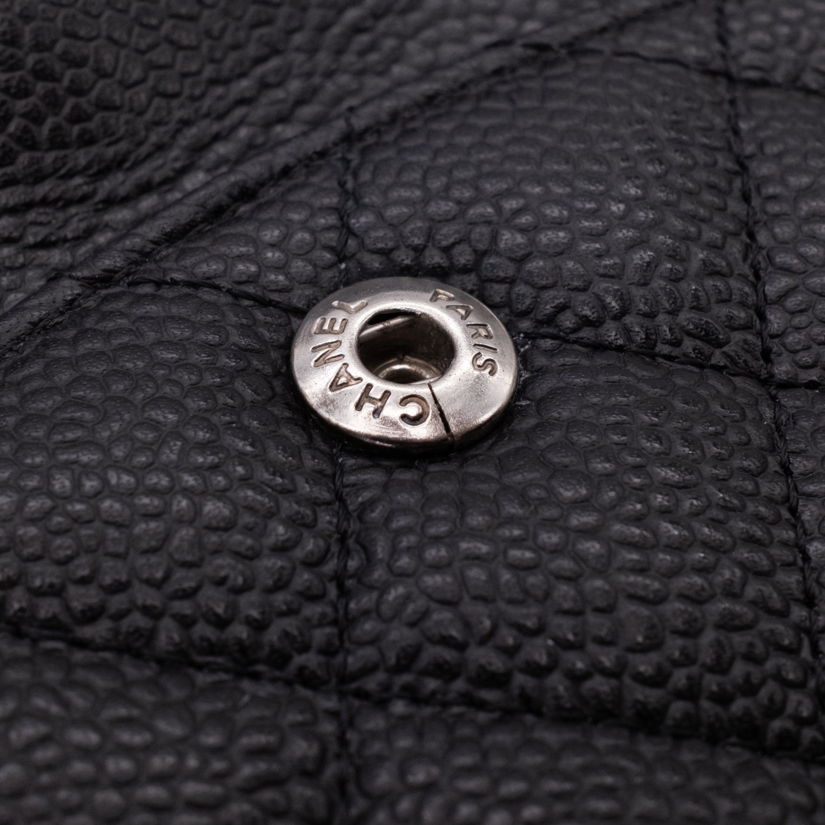 Chanel Classic Double Flap Medium Caviarleder Schwarz SHW