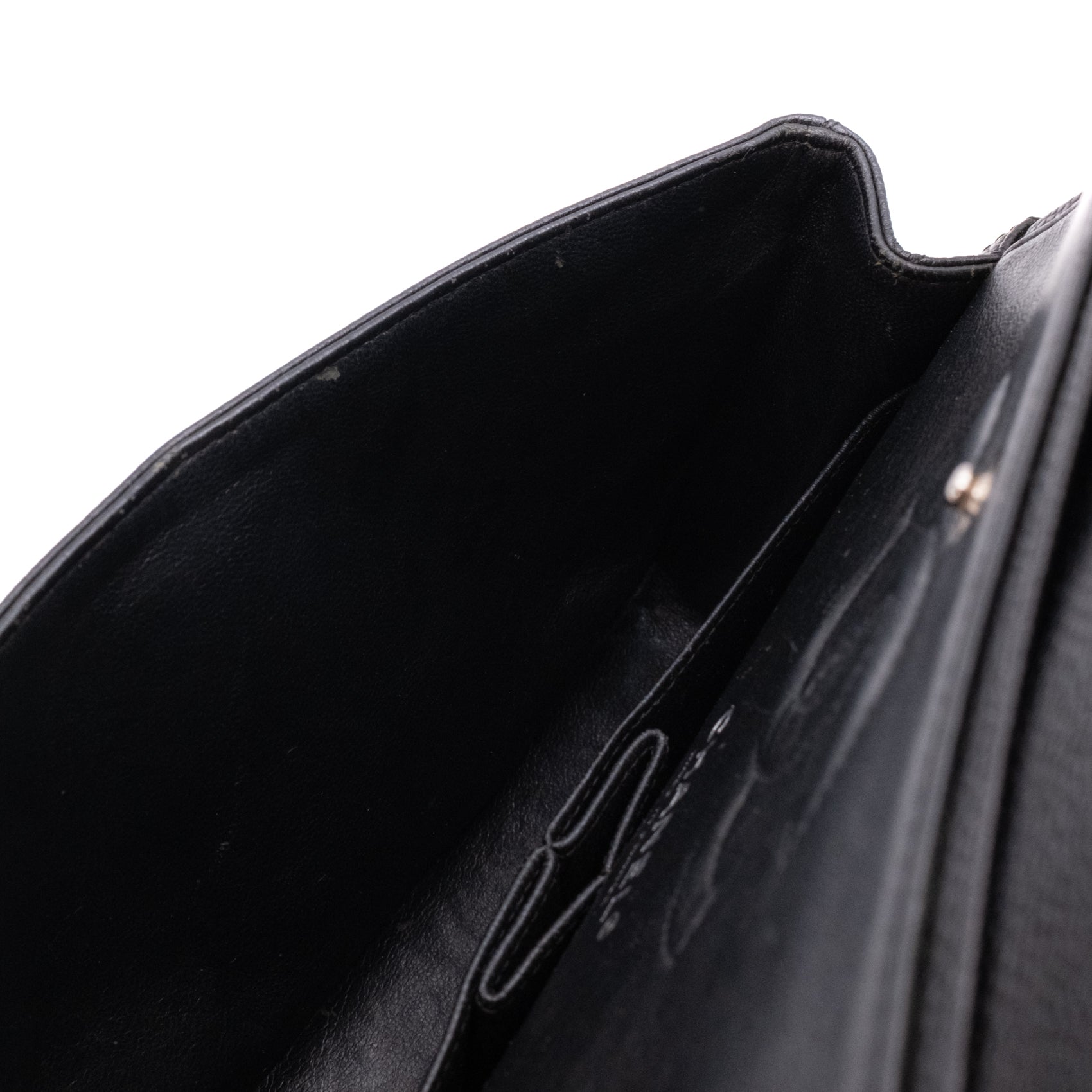 Chanel Classic Double Flap Medium Caviarleder Schwarz SHW