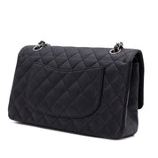 Chanel Classic Double Flap Medium Caviarleder Schwarz SHW