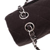 Chanel Classic Double Flap Bag Medium Jersey Braun SHW