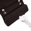 Chanel Classic Double Flap Bag Medium Jersey Braun SHW