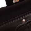 Chanel Classic Double Flap Bag Medium Jersey Braun SHW