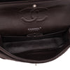 Chanel Classic Double Flap Bag Medium Jersey Braun SHW