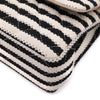 Chanel Classic Double Flap Medium Jersey Stripes Coco Sailor GHW