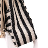 Chanel Classic Double Flap Medium Jersey Stripes Coco Sailor GHW