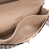 Chanel Classic Double Flap Medium Jersey Stripes Coco Sailor GHW