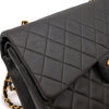 Chanel Classic Double Flap Bag Medium Lammleder Khaki Olive 24k GHW