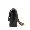 Chanel Classic Double Flap Bag Medium Lammleder Khaki Olive 24k GHW