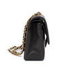 Chanel Classic Double Flap Bag Medium Lammleder Khaki Olive 24k GHW