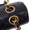 Chanel Classic Double Flap Bag Small Lammleder Dunkelblau 24k GHW
