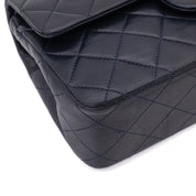 Chanel Classic Double Flap Bag Small Lammleder Dunkelblau 24k GHW