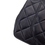Chanel Classic Double Flap Bag Small Lammleder Dunkelblau 24k GHW