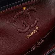 Chanel Classic Double Flap Bag Small Lammleder Dunkelblau 24k GHW