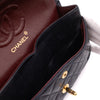 Chanel Classic Double Flap Bag Small Lammleder Dunkelblau 24k GHW