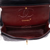 Chanel Classic Double Flap Bag Small Lammleder Dunkelblau 24k GHW