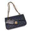 Chanel Classic Double Flap Bag Small Lammleder Dunkelblau 24k GHW