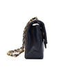 Chanel Classic Double Flap Bag Small Lammleder Dunkelblau 24k GHW