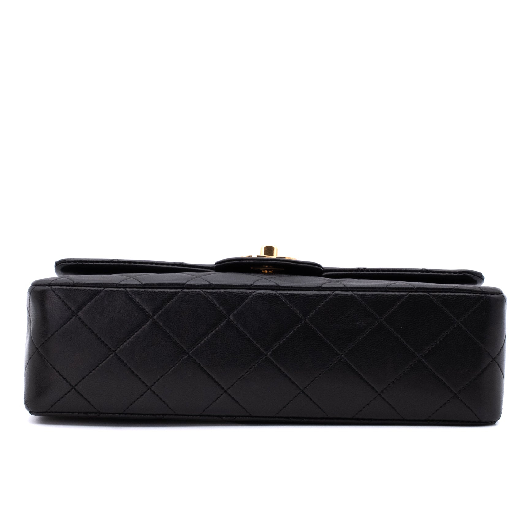 Chanel Classic Double Flap Bag Small Lammleder Schwarz 24k GHW