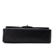Chanel Classic Double Flap Bag Small Lammleder Schwarz 24k GHW