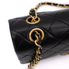 Chanel Classic Double Flap Bag Small Lammleder Schwarz 24k GHW