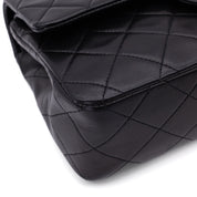 Chanel Classic Double Flap Bag Small Lammleder Schwarz 24k GHW
