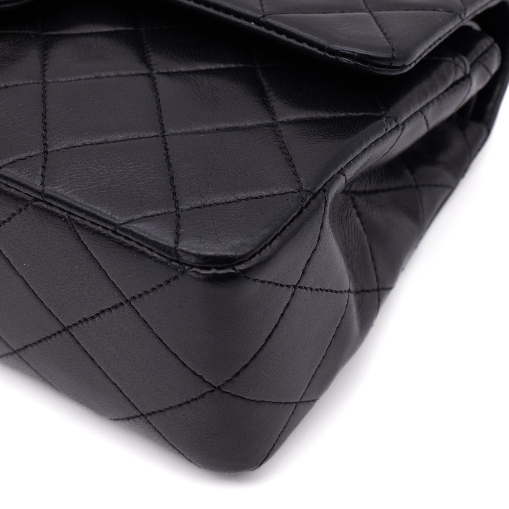 Chanel Classic Double Flap Bag Small Lammleder Schwarz 24k GHW
