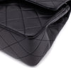 Chanel Classic Double Flap Bag Small Lammleder Schwarz 24k GHW