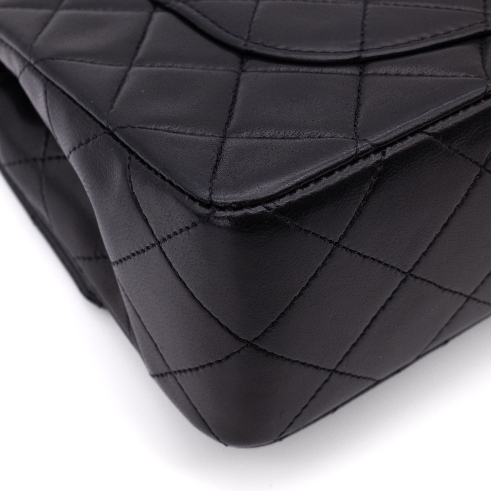 Chanel Classic Double Flap Bag Small Lammleder Schwarz 24k GHW