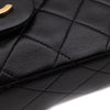 Chanel Classic Double Flap Bag Small Lammleder Schwarz 24k GHW