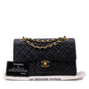 Chanel Classic Double Flap Bag Small Lammleder Schwarz 24k GHW
