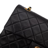 Chanel Classic Double Flap Bag Small Lammleder Schwarz 24k GHW