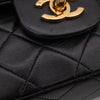 Chanel Classic Double Flap Bag Small Lammleder Schwarz 24k GHW