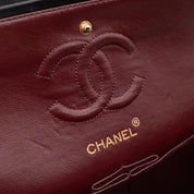 Chanel Classic Double Flap Bag Small Lammleder Schwarz 24k GHW